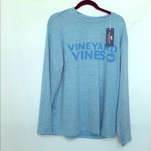 Vineyard vine performance long sleeve Large